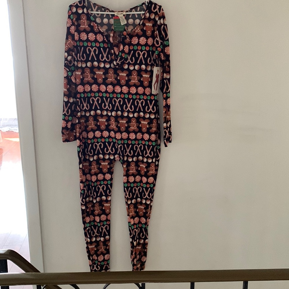 Shosho one piece with headband onesie PJ size XL NWT
